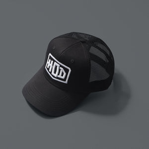 „H.O.D Black“ Trucker Cap (Snapback)